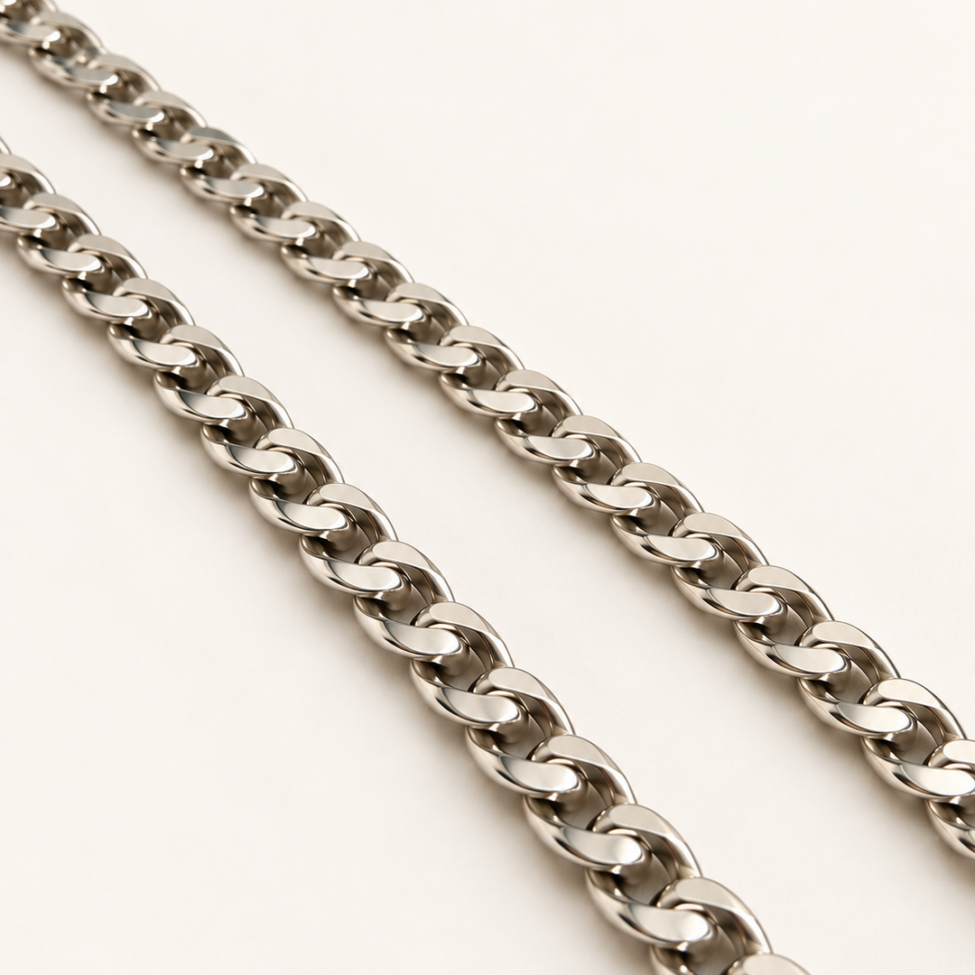 Cadena Grumet de Plata