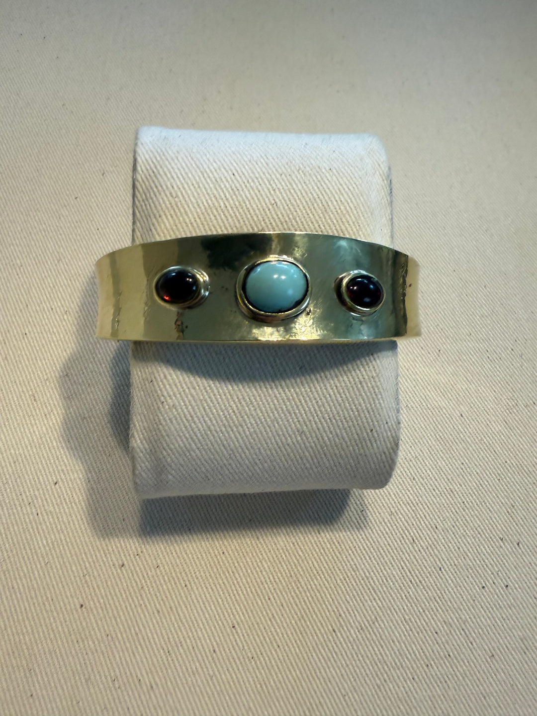 Esclava de Bronce y Turquesa Natural