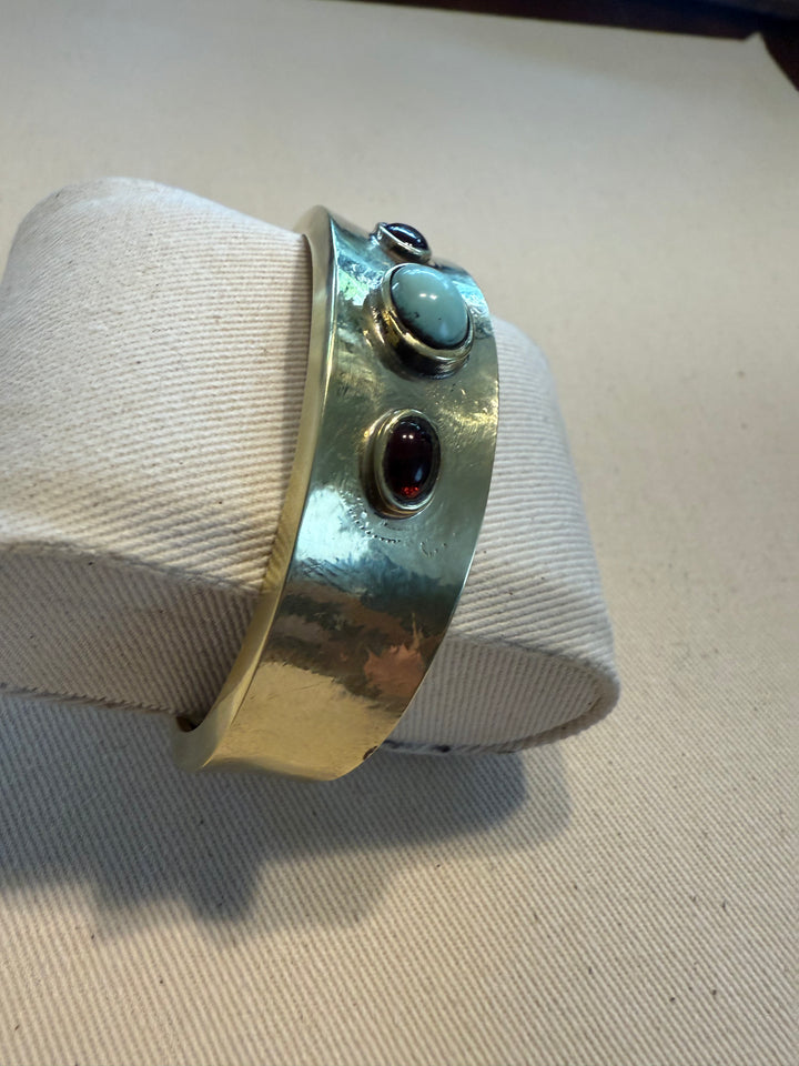 Esclava de Bronce y Turquesa Natural