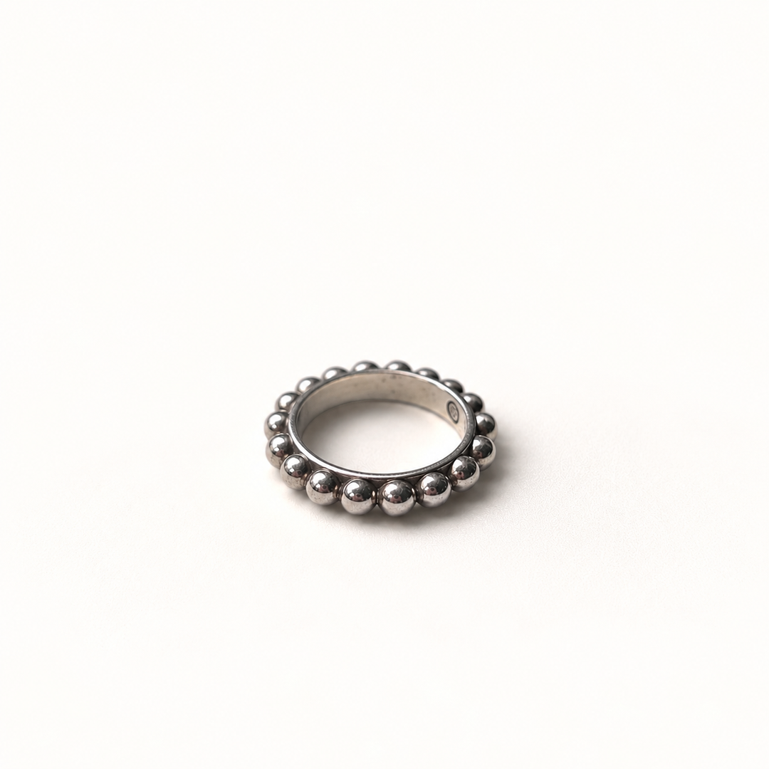 Anillo Bolita de Plata