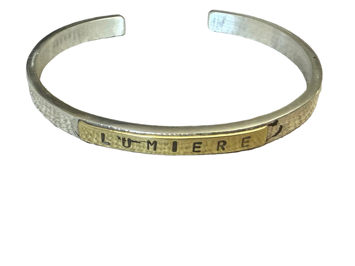 Esclava plata lumiere bronce