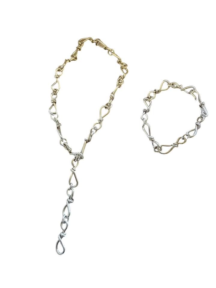 Collar nudo plata 50cn