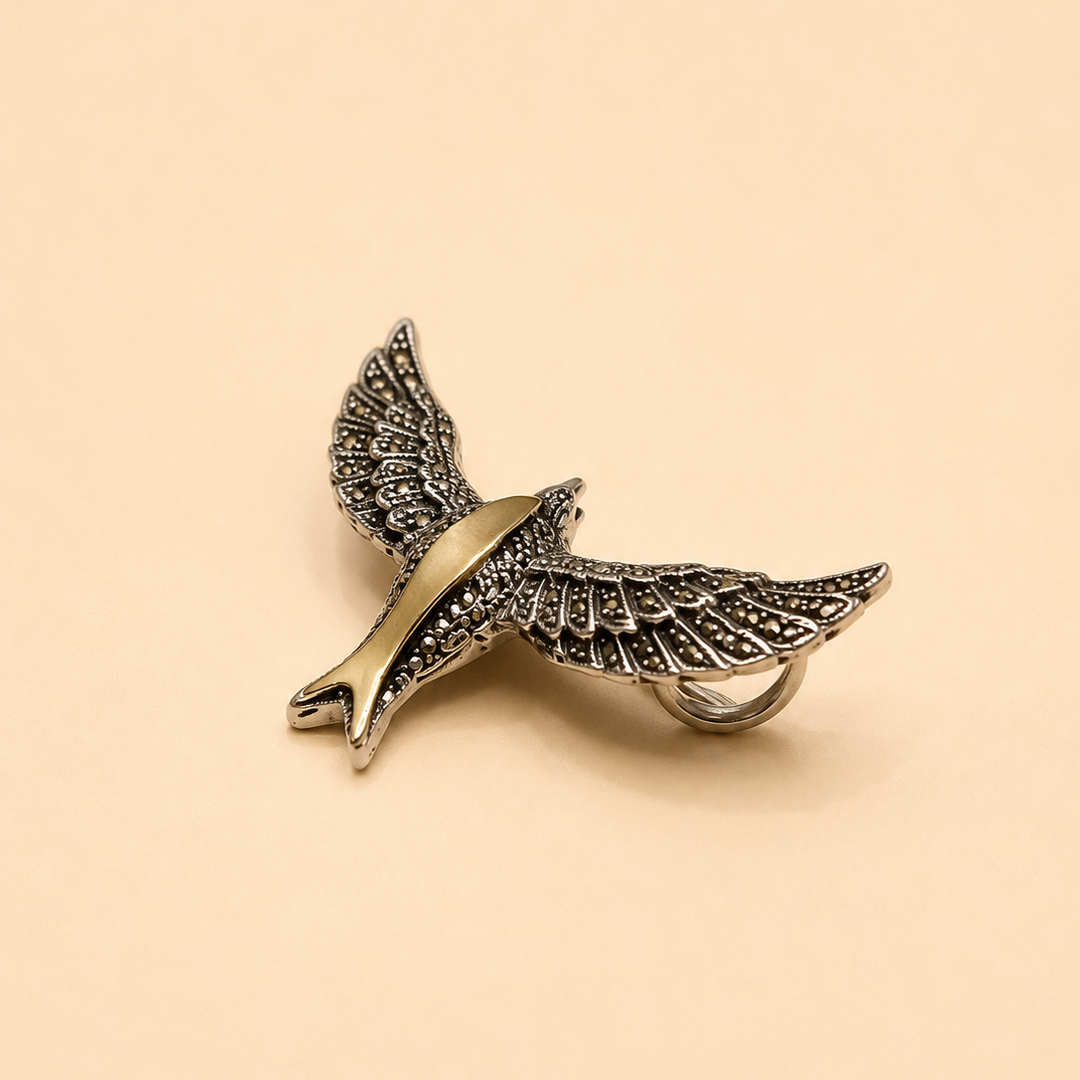 Colgante Golondrina Bicolor