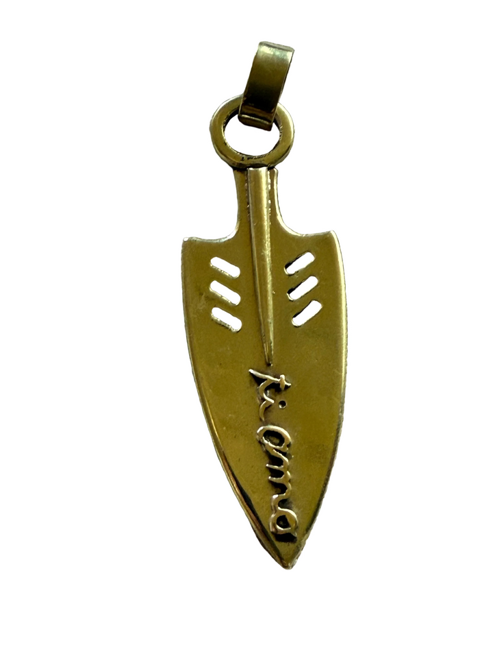Flecha ti amo bronce