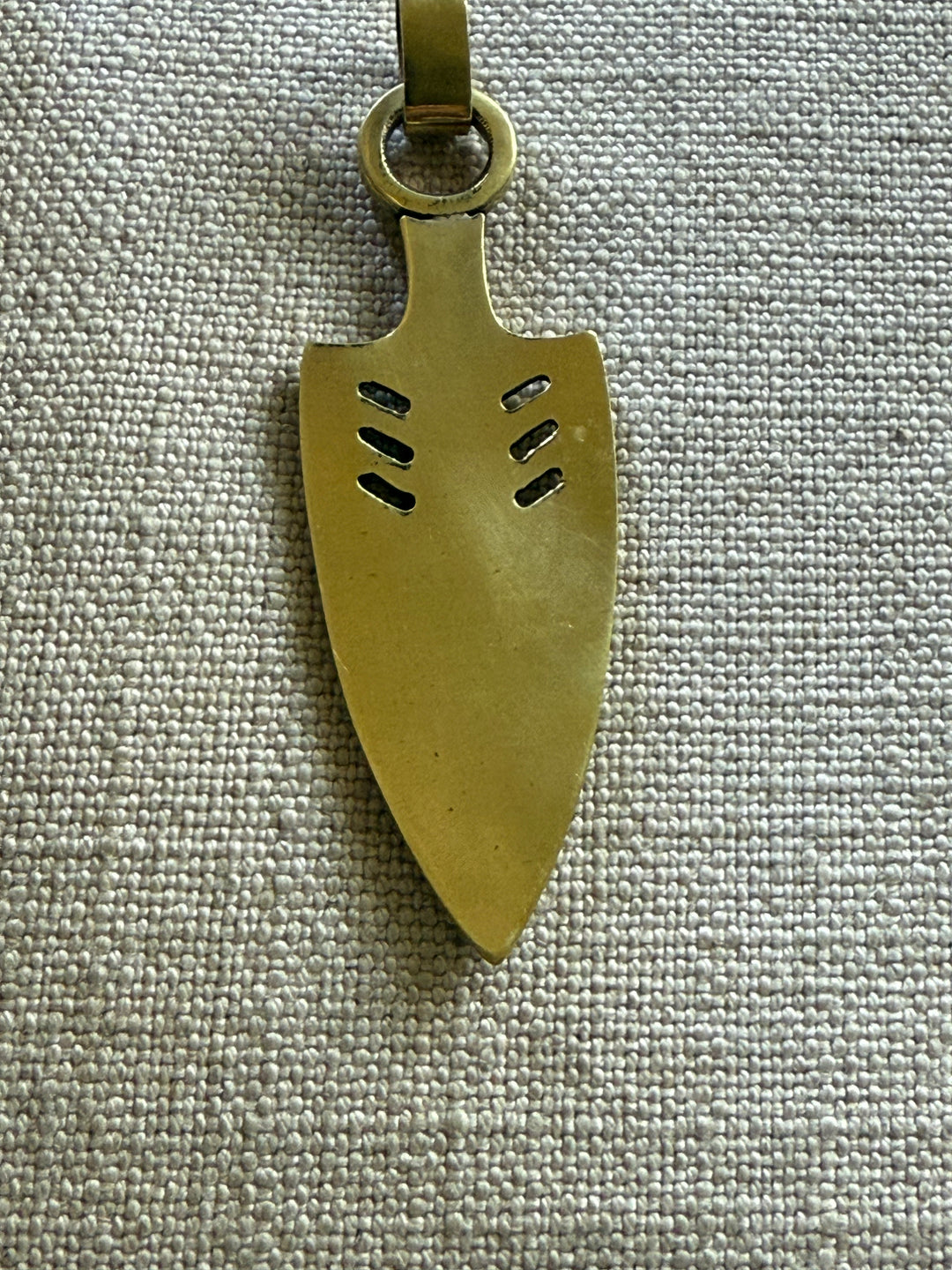 Flecha ti amo bronce