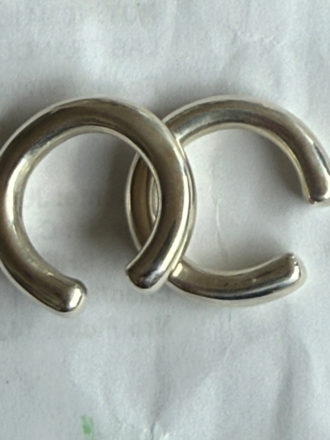 Anillo plata  bombe abierto