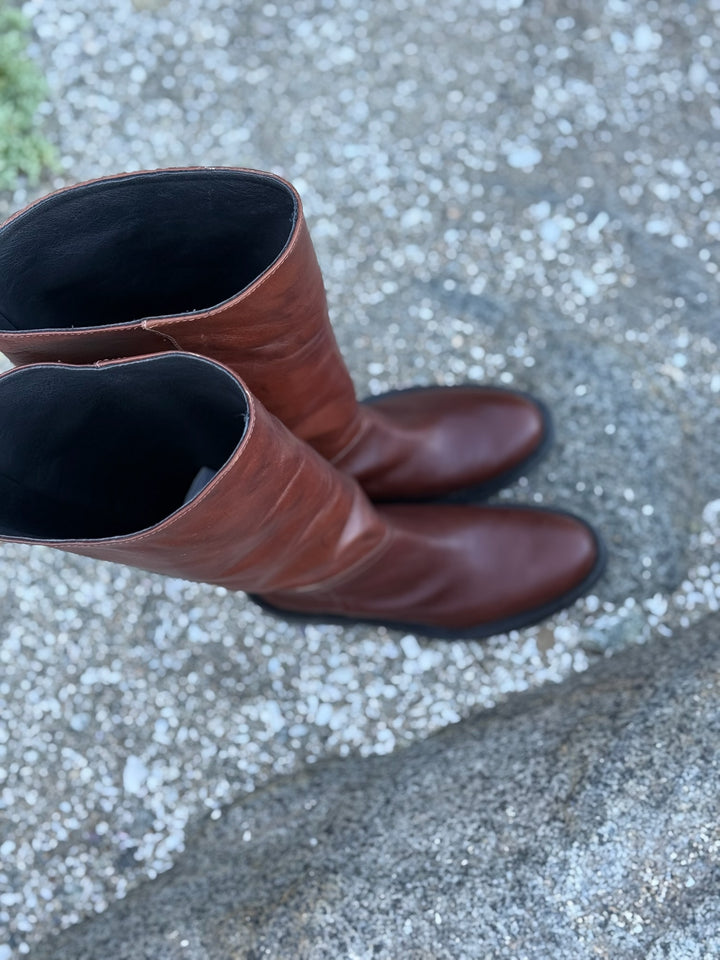 Bota De Montar caramelo