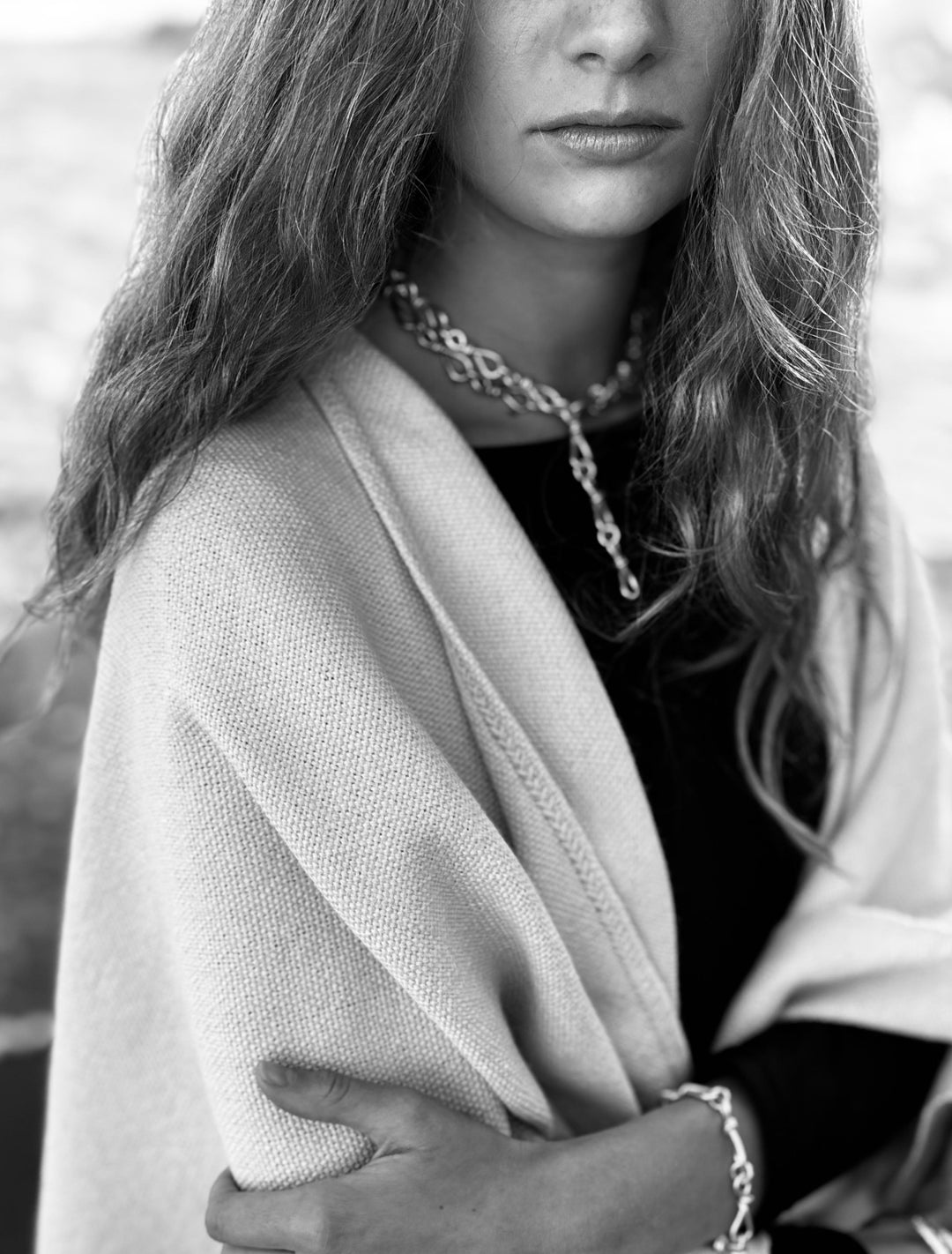 Collar nudo bronce 50 cm