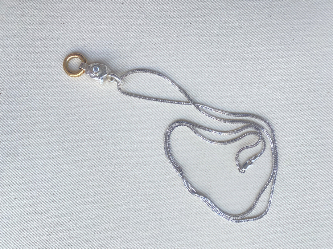 Colgante plata plata circon