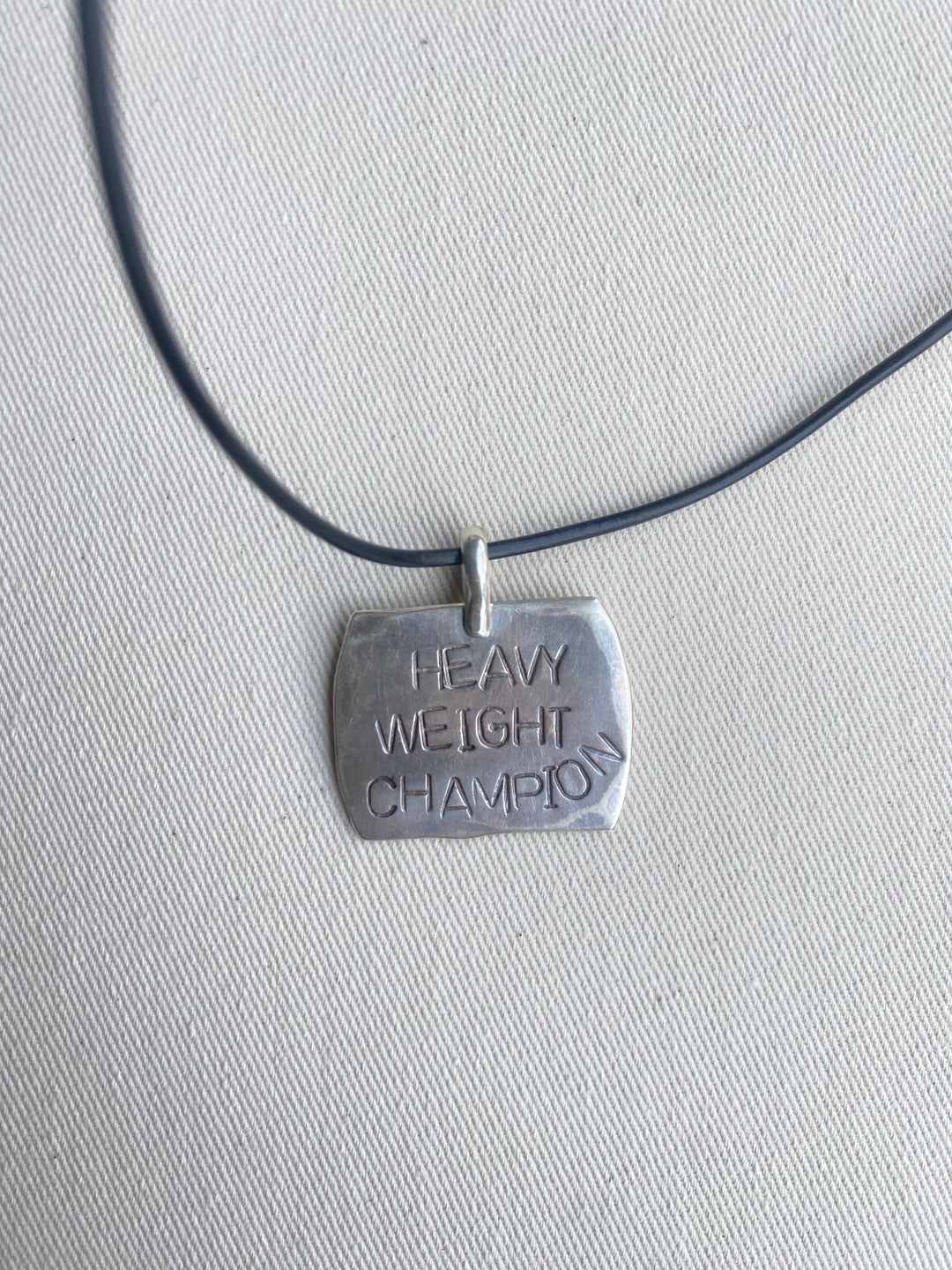 Placa plata heavy weight