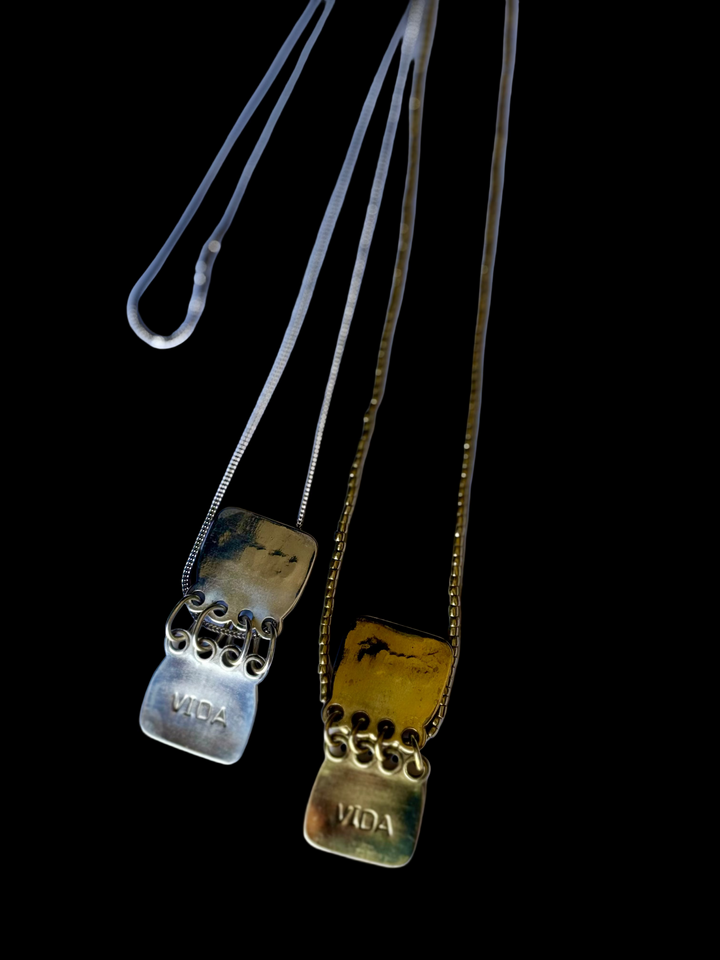 Placa Doble de Bronce