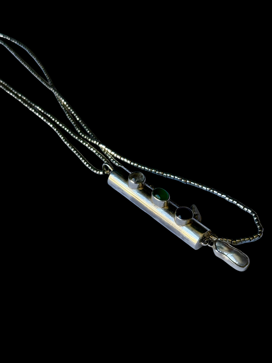 Colgante de Piedra Plata