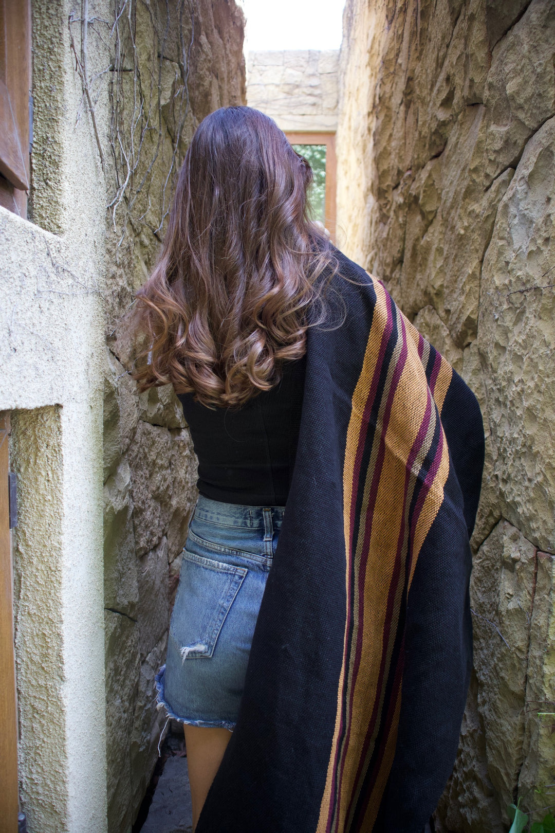 Echarpe Lino Negro Colores