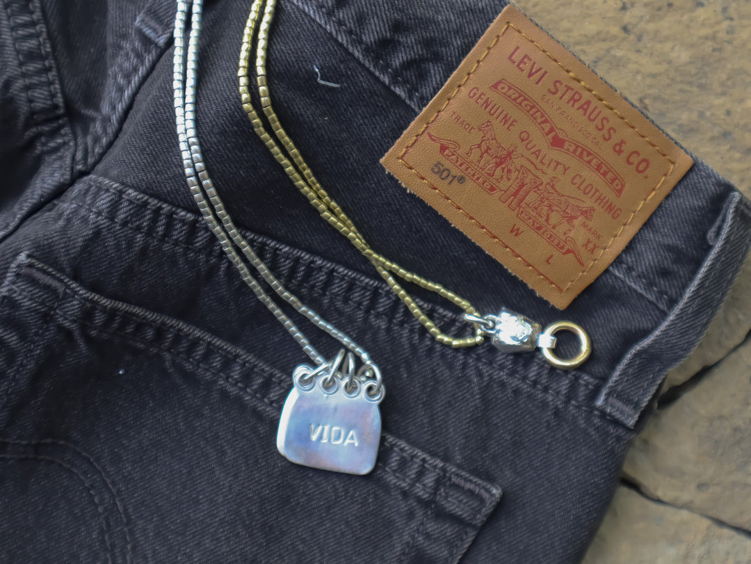 Colgante plata plata circon