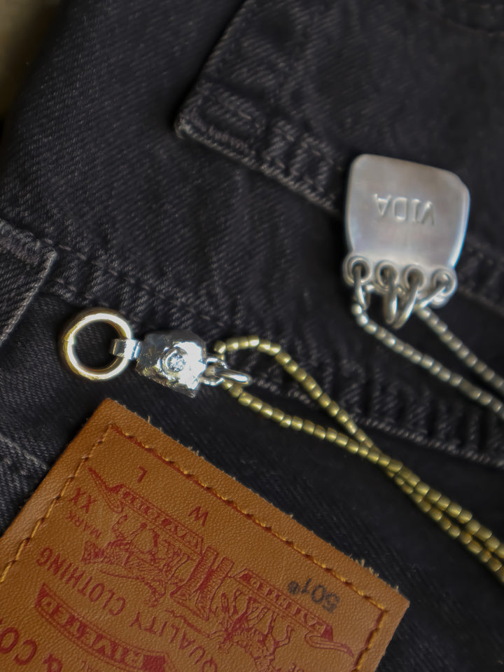 Colgante plata plata circon