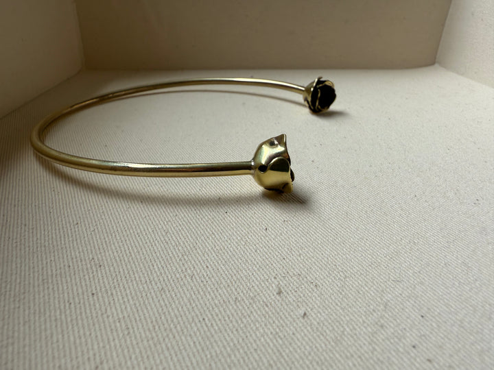 Collar Rosa Bronce