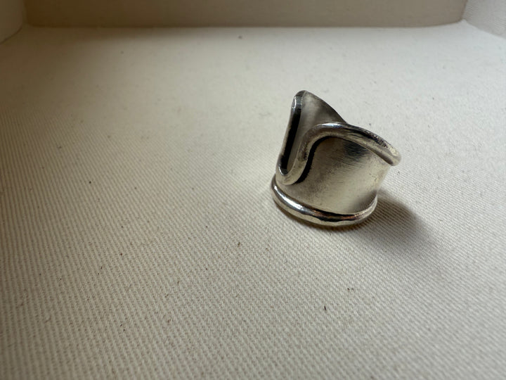 Anillo V Plata